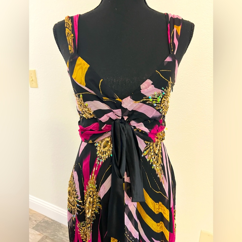 Vintage Diane Von Furstenberg silk mini dress